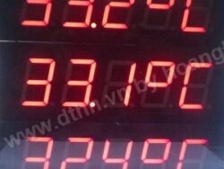 Hiển thị Nhiệt độ 0- 125